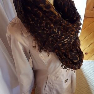 London Fog lined raincoat